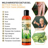 Wild Harvested Cactus Gel - Instant Itch, Rash and Burn Relief - Wild Cactus Skin Repair Gel